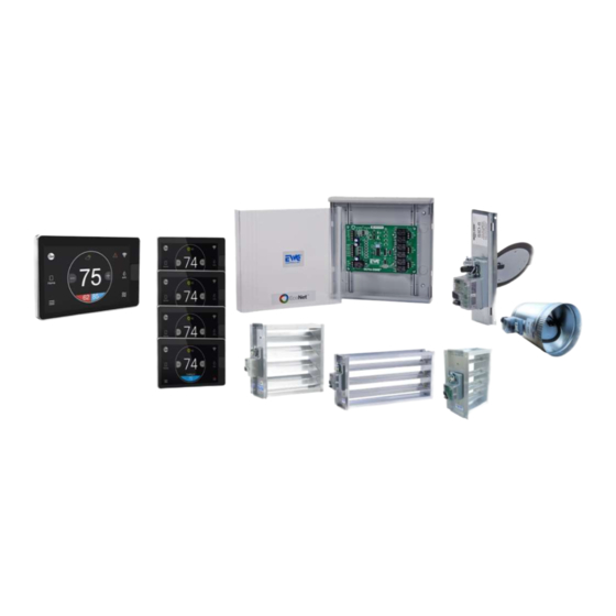 EcoNet Zoning 800 Series Installation Instructions Manual