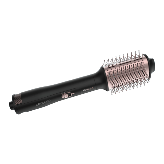 cecotec BAMBA CERAMICCARE 3IN1 STYLER Instruction Manual