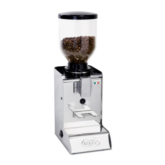 Quick MILL Apollo EVO Operating Instructions Manual