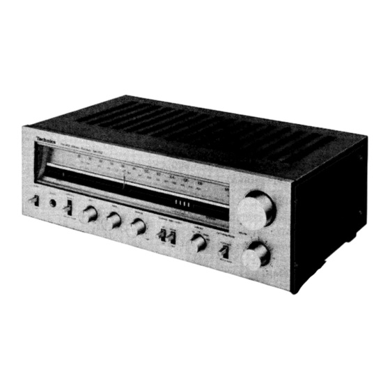 Technics SA-202 Service Manual