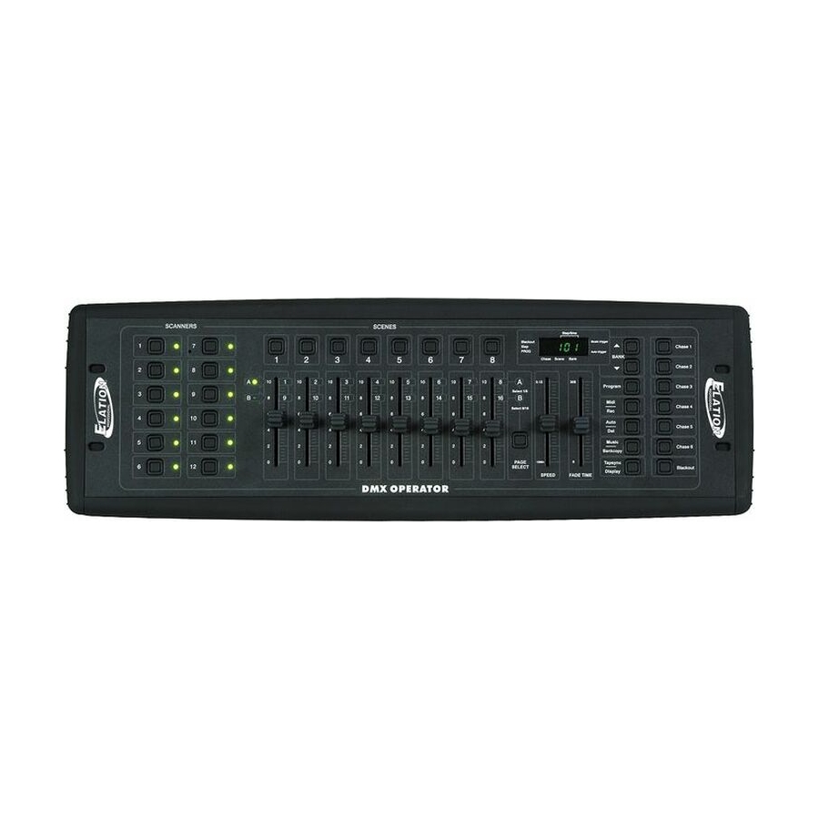Elation DMX-512 User Instructions