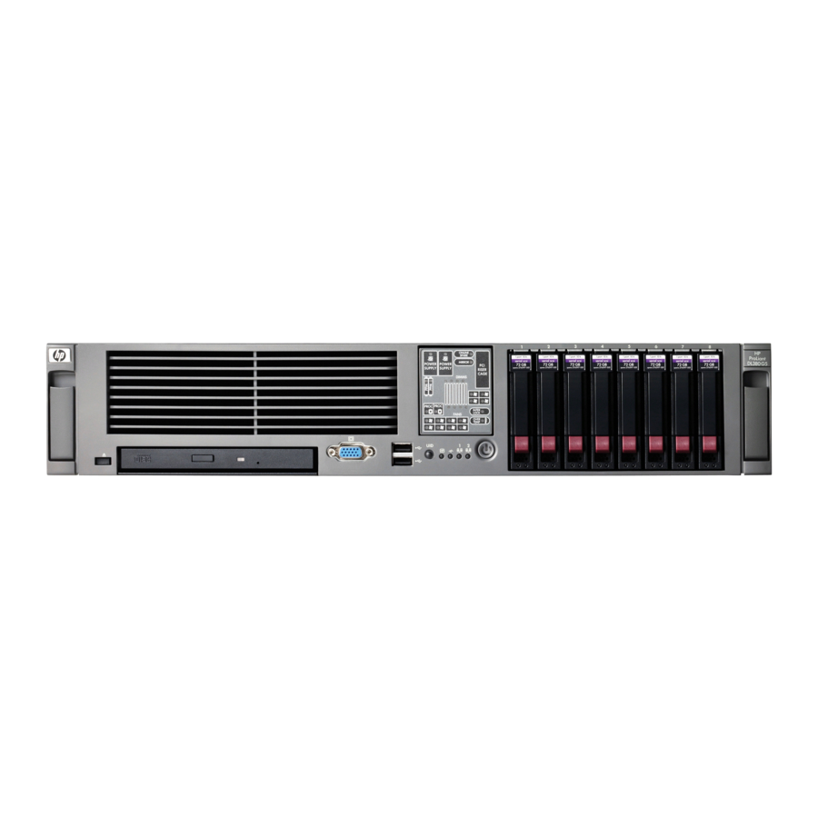 HP ProLiant DL380 Maintenance And Service Manual