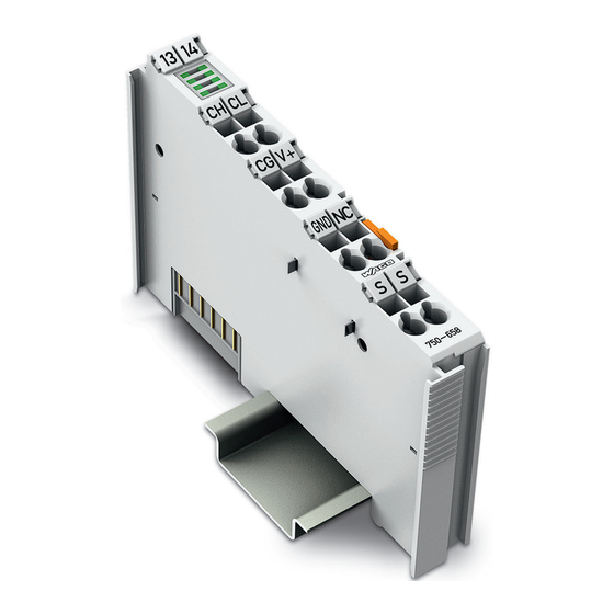 WAGO -I/O-SYSTEM 750 Manual