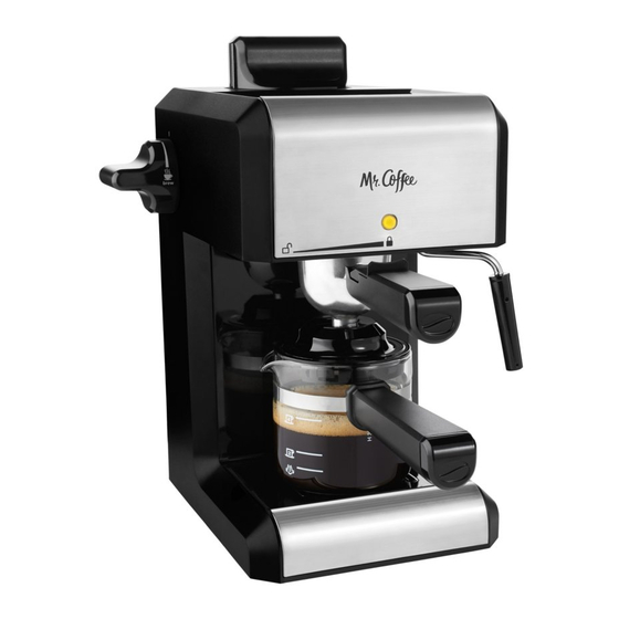 Mr. Coffee BVMC-ECM270 SERIES User Manual And  Recipe Book