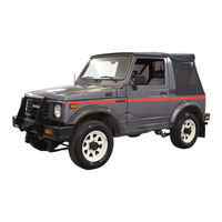 Suzuki Samurai 1987 Service Manual