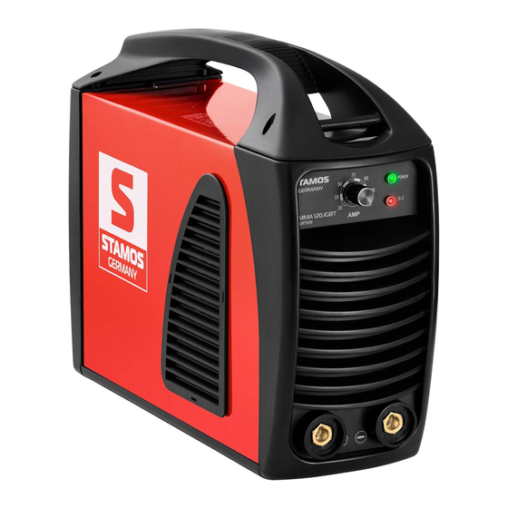 STAMOS S-MMA120.IGBT User Manual