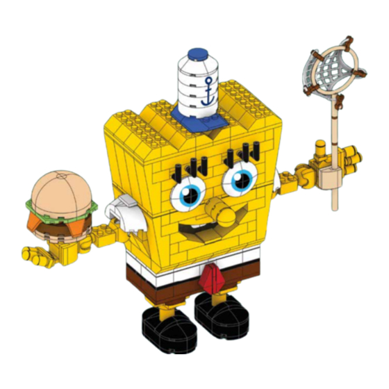 Mega Construx nickelodeon SPONGEBOB SQUAREPANTS DPH70 Manuals
