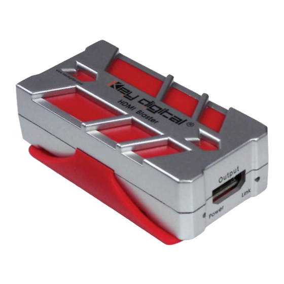 Key Digital KD-HDB150 Operating Instructions Manual