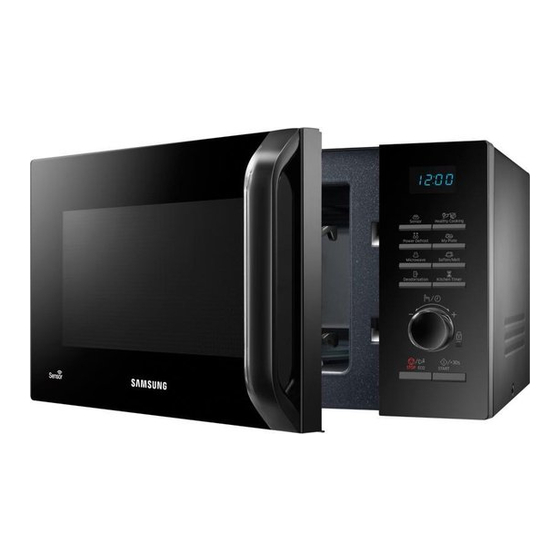 Samsung MS23H3125 Series Owner's Instructions & Cooking Manual