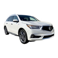 Acura MDX Sport Hybrid 2020 Owner's Manual