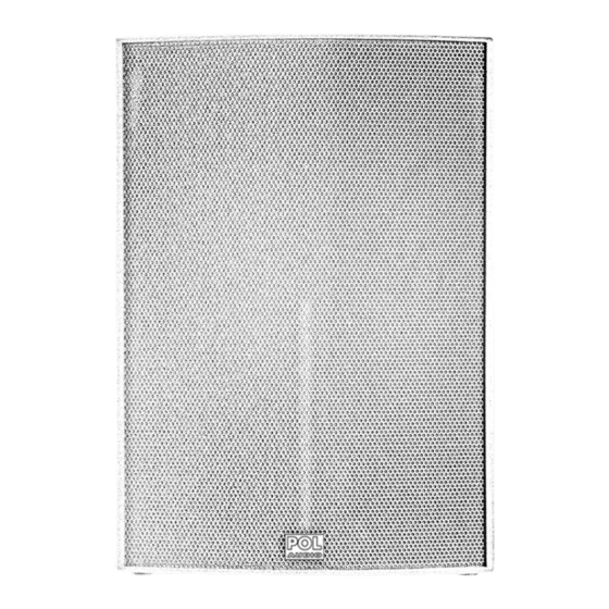 POL-AUDIO SAT 115T NDP CX Manual