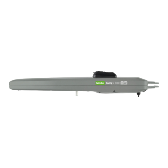 Merlin Swing L 300 MGL Series Installation And Operating Instructions Manual