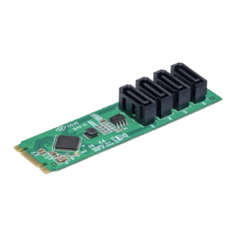 StarTech.com 4P-SATA-M2-ADAPTER Quick Start Manual