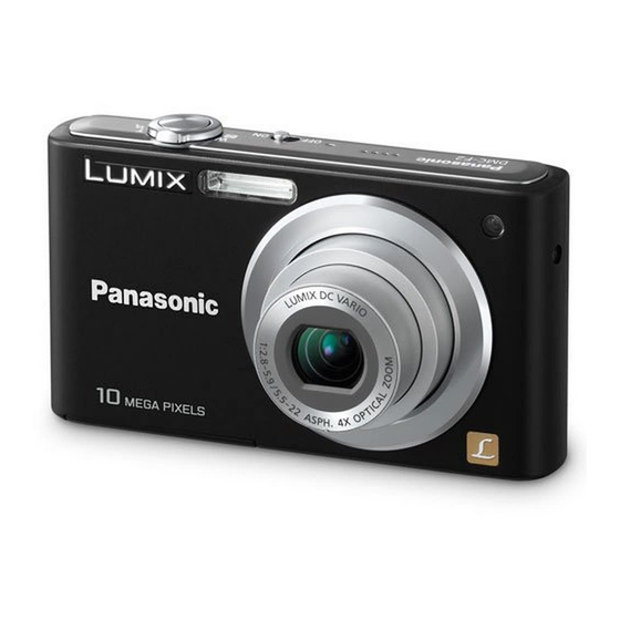 Panasonic Lumix DMC-F2 Basic Operating Instructions Manual
