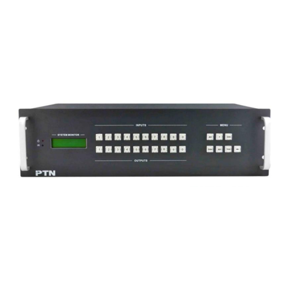 PTN MMX1616 User Manual