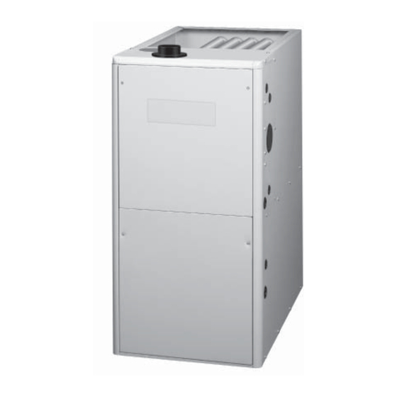 Nordyne M4RC Upflow Installation Instructions Manual