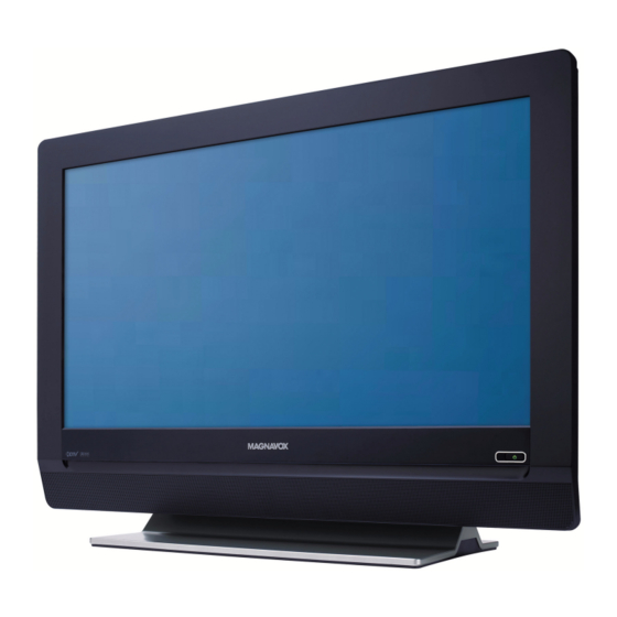 Magnavox 26MF337B/27B LCD Flat TV Manuals