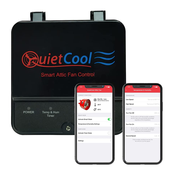 QuietCool IT-AF-SMT Manuals
