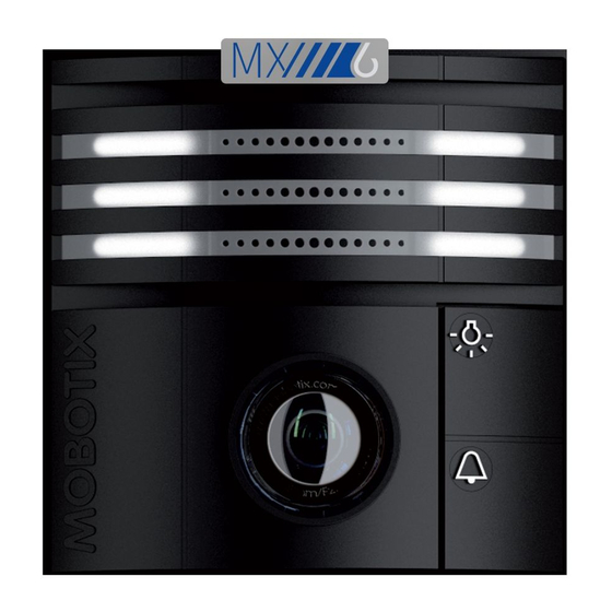 Mobotix T26 System Manual