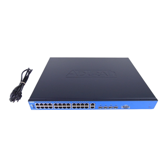 ADTRAN 1703599G1 Quick Start Manual