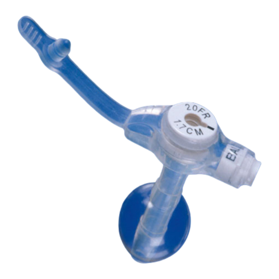 Kimberly-Clark MIC-KEY Low-Profile Jejunal Feeding Tube Directions For Use Manual