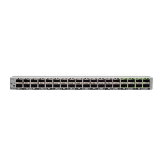 Cisco Nexus 93600CD-GX Series Hardware Installation Manual