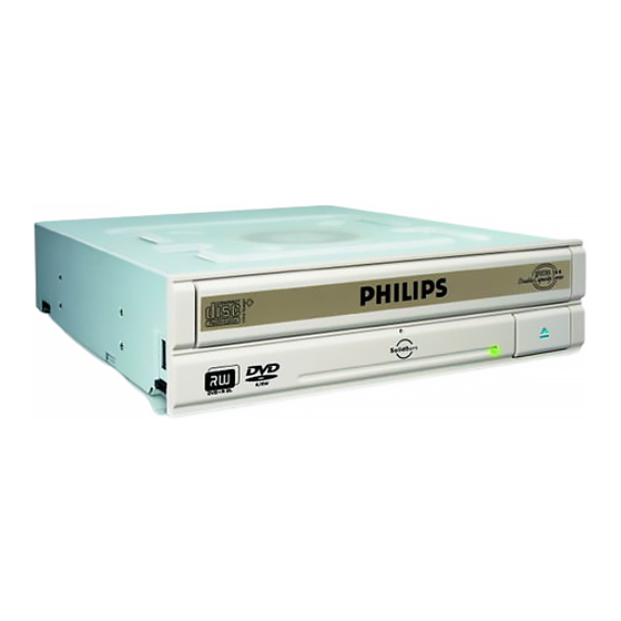 Philips DVDR1660 Specifications