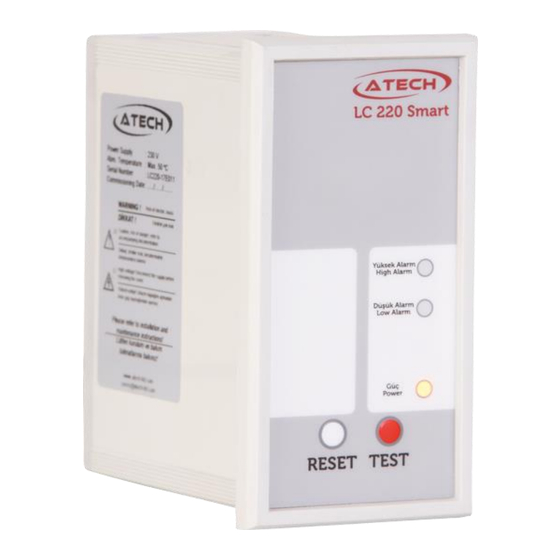 ATECH LC 220 Installation And Operating Instructions Manual