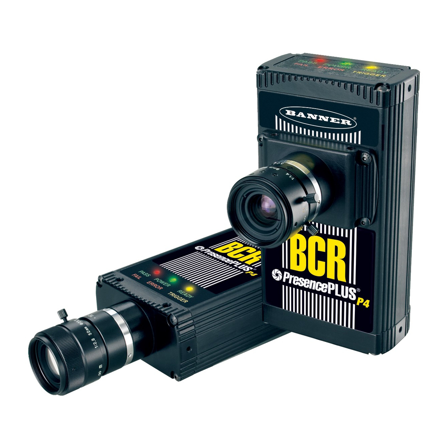 Banner Barcode Reader P4 BCR Brochure