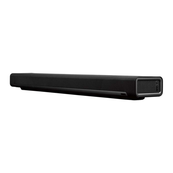 Sonos Playbar Product Manual
