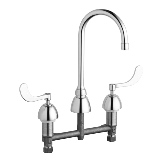 Geberit Chicago Faucets 201 Installation Instructions Manual