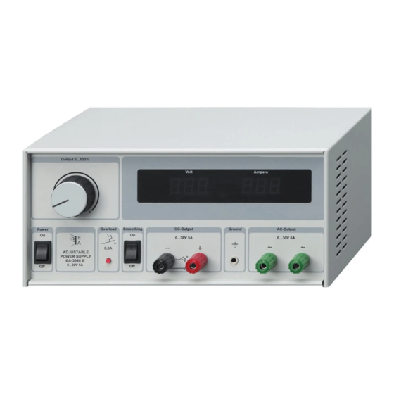 Elektro-Automatik EA-3051B Manual