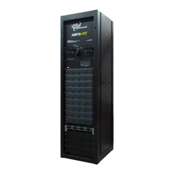 Alpha Technologies AMPS HP2 Power System Installation & Operation Manual