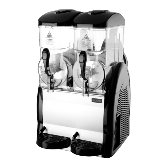 Polar Electro DB331-A Beverage Dispenser Manuals