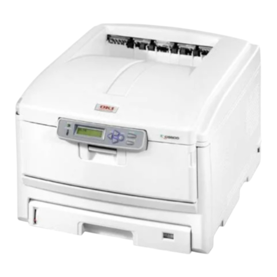 Oki C8800 User Manual