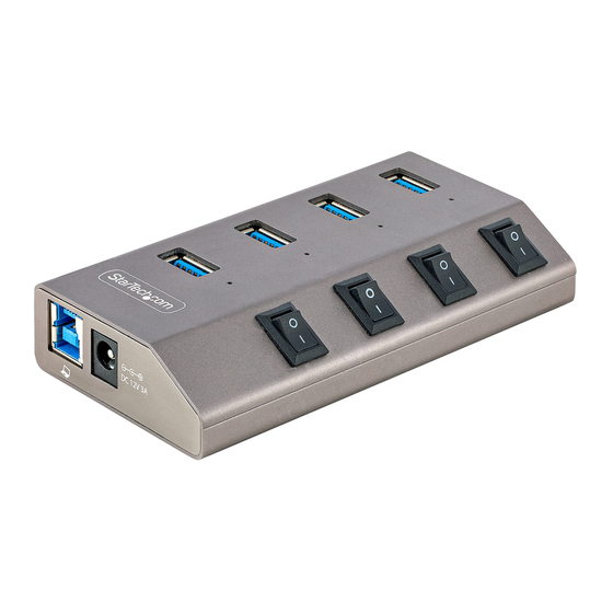 StarTech.com 5G4AIBS-USB-HUB-NA Quick Start Manual