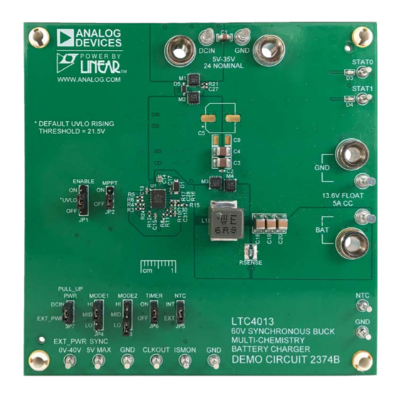 Analog Devices DC2374B Demo Manual
