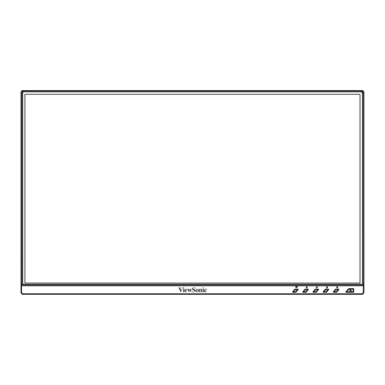 ViewSonic VG245 Quick Start Manual
