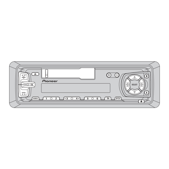 Pioneer KEH-P4830R Service Manual