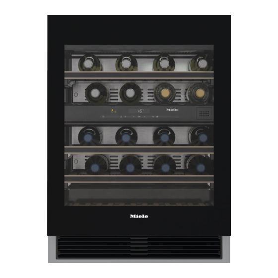 Miele KWT6322 Operating And Installation Instructions