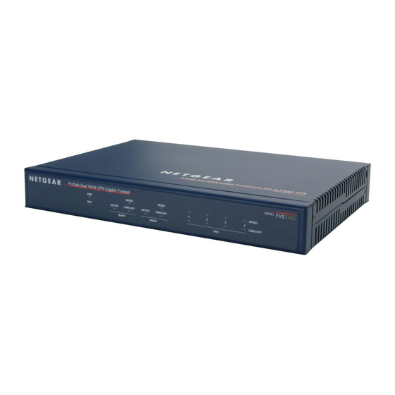 NETGEAR FVS336G Installation Manual