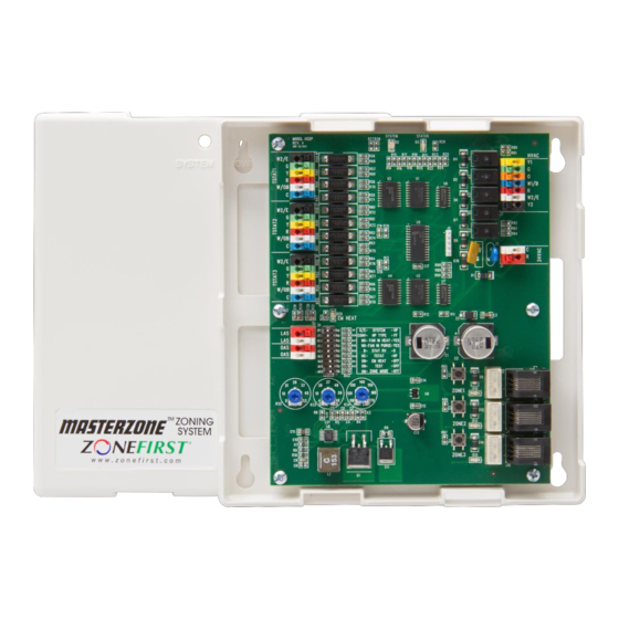 Zonefirst H32P Uni-Zone Installation And Operating Instructions For The Installer