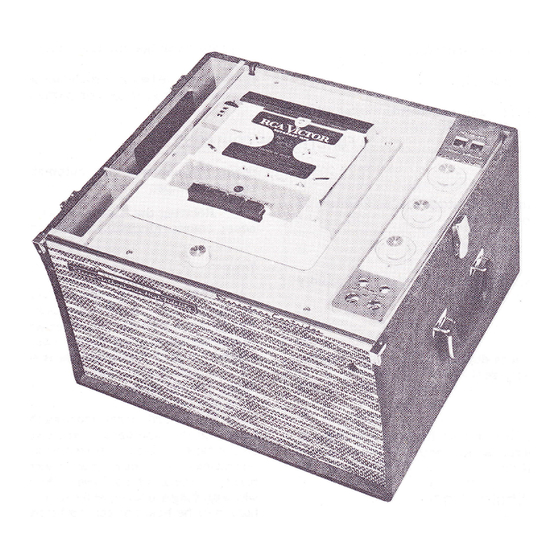 RCA VICTOR SCP-2 Manual