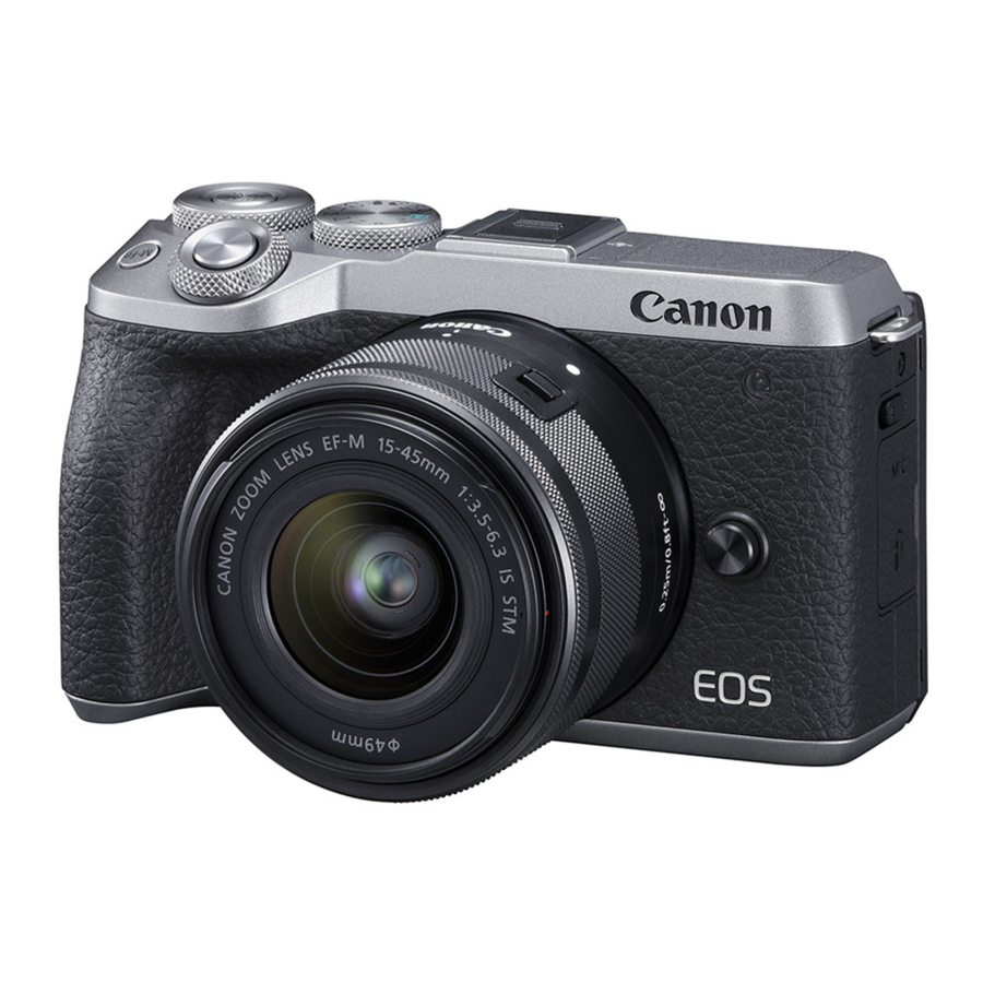Canon EOS M6 Mark II Getting Started