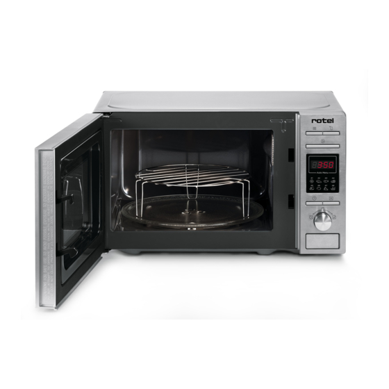Rotel MICROWAVEOVEN1504CH Instructions For Use Manual