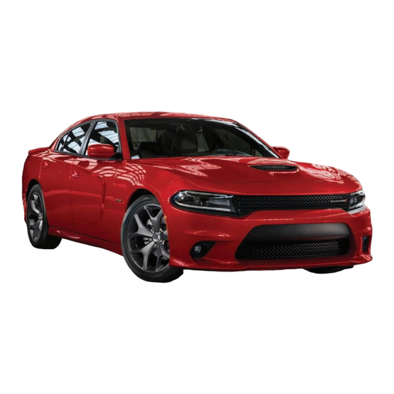 FCA US DODGE CHARGER RWD 2019 User Manual