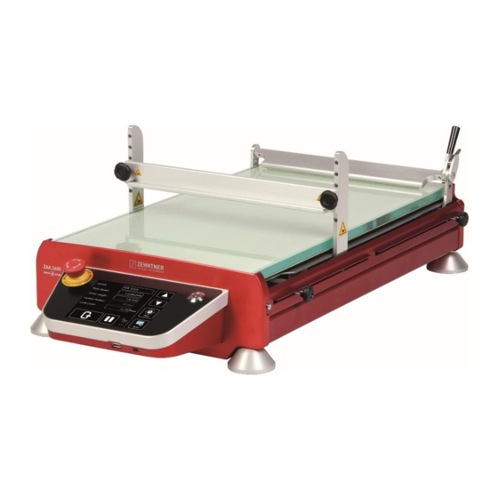 Proceq ZAA 2600.C Instruction Manual