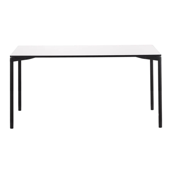 VITRA Map Table Assembly Instructions Manual