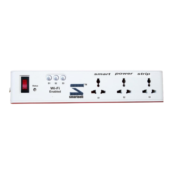 User Manuals: Smarteefi SE315A Wi-Fi Power Strip