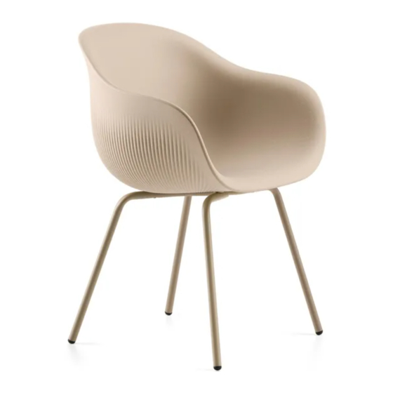 Plust FADE CHAIR Assembly Instructions
